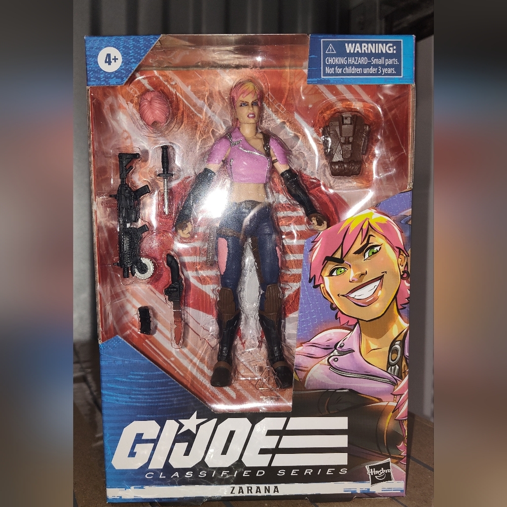 G.I Joe Classified Zarana figure.